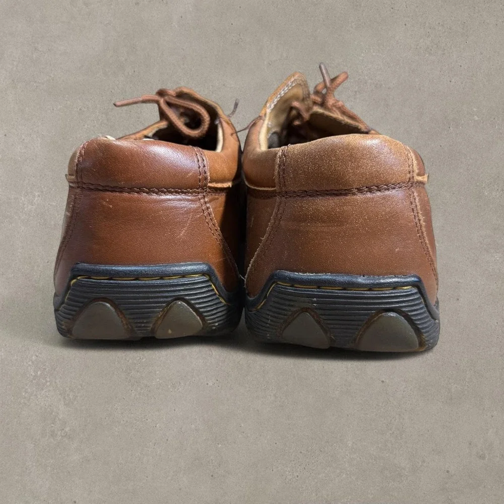 Dr. Martens 90s Y2K Air Wave square toe Brown Leather Shoes Men's US 8